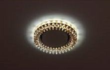 Светильник встраиваемый с подсветкой Эра DK LD20 TEA WH GX53 220В 13Вт МАХ фото Светильник встраиваемый с подсветкой Эра DK LD20 TEA WH GX53 220В 13Вт МАХ картинка